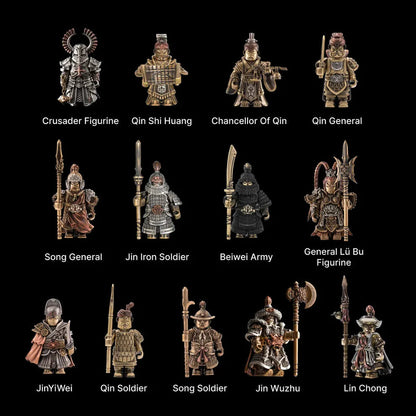 Magnetic Army Full Set (Weapons Included)