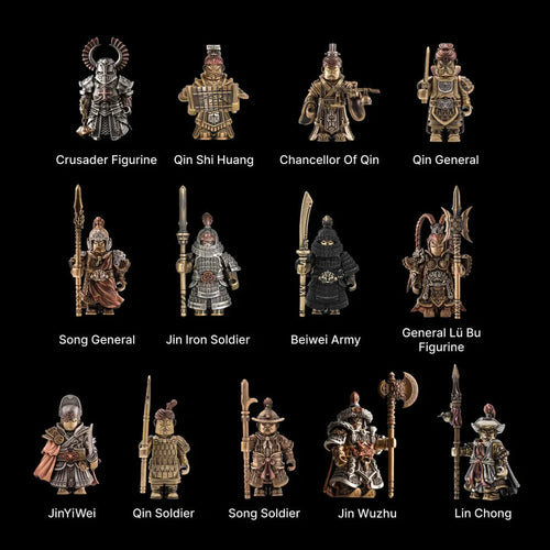 Magnetic Army Full Set (Weapons Included)