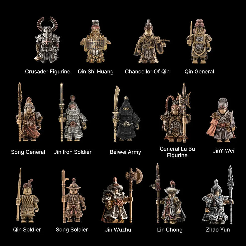 Magnetic Army Full Set (Weapons Included)