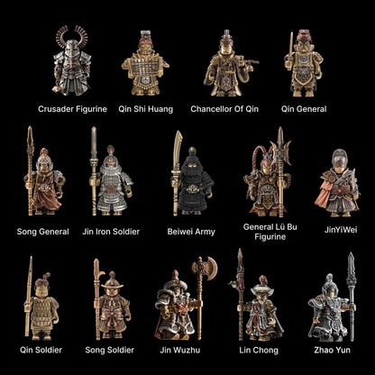 Magnetic Army Full Set (Weapons Included)