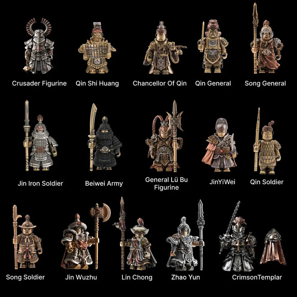 Magnetic Army Full Set (Weapons Included)