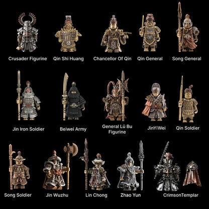 Magnetic Army Full Set (Weapons Included)
