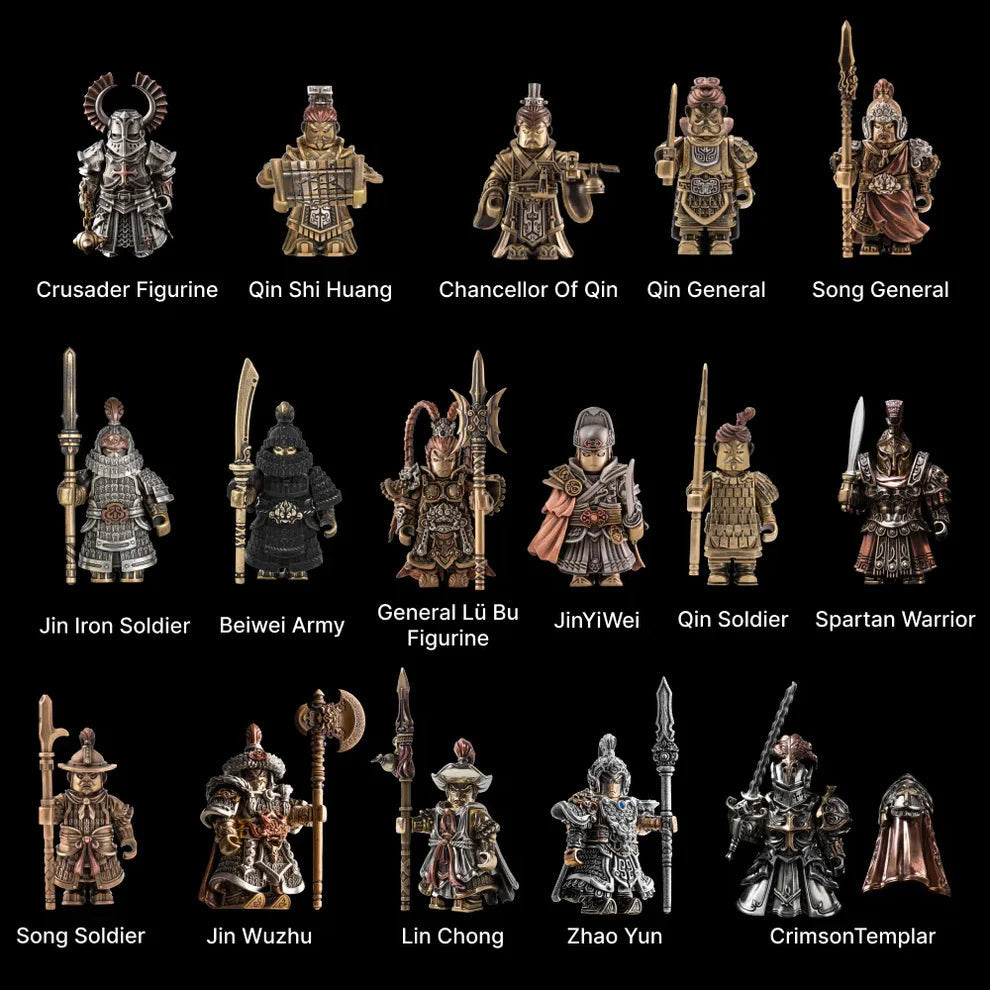 Magnetic Army Full Set (Weapons Included)