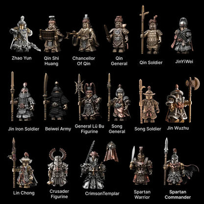 Magnetic Army Full Set (Weapons Included)